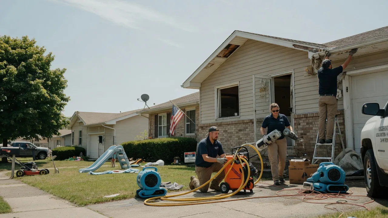 Water Damage Restoration in Burrton, KS near me